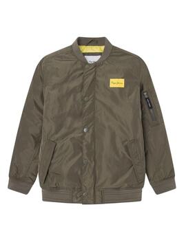 Giubbotto bomber Pepe Jeans Oconnor verde