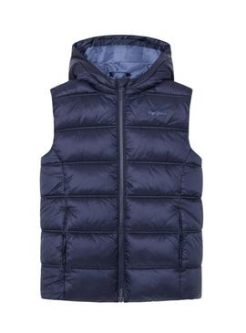 Gilet Pepe Jeans Odyn blu navy per bambino