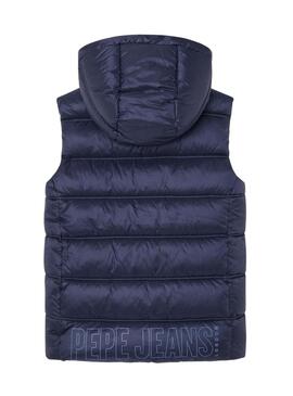 Gilet Pepe Jeans Odyn blu navy per bambino