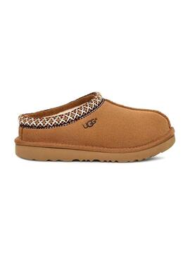 Pantofole UGG Tasman marroni per bambina e bambino