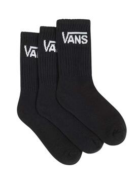 Calzini Vans Crew basic neri per bambino e bambina