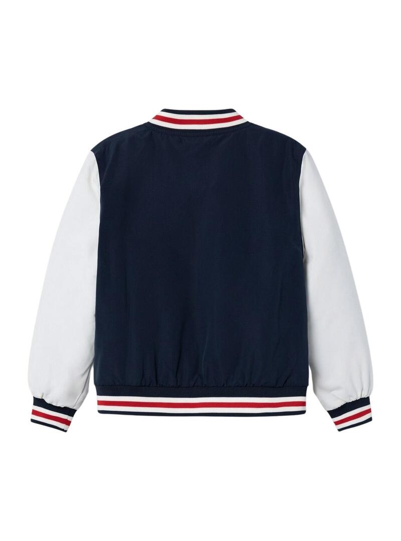 Bomber Name It Main blu navy per bambino