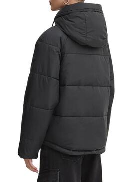 Puffer Tommy Jeans nera per donna