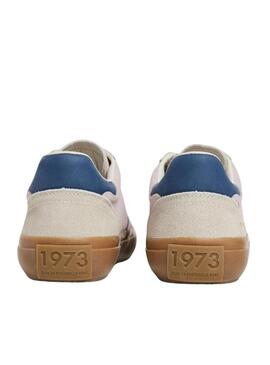 Scarpe da ginnastica Pepe Jeans Travis retro rosa per donna