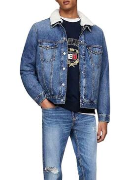 Giubbotto in denim Tommy Jeans Ryan 3 in 1 per uomo