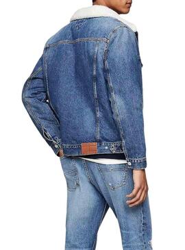 Giubbotto in denim Tommy Jeans Ryan 3 in 1 per uomo