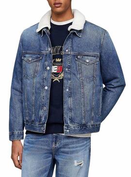 Giubbotto in denim Tommy Jeans Ryan 3 in 1 per uomo