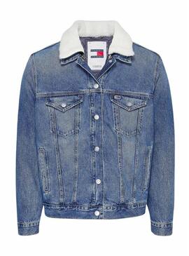 Giubbotto in denim Tommy Jeans Ryan 3 in 1 per uomo