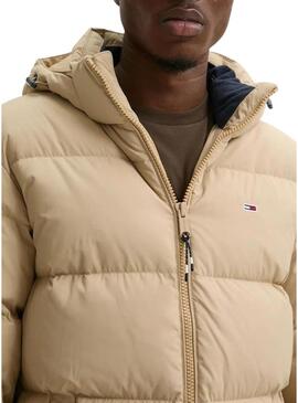 Parka Tommy Jeans Essential beige per uomo