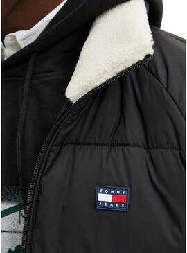 Piumino Tommy Jeans Vail nero per uomo