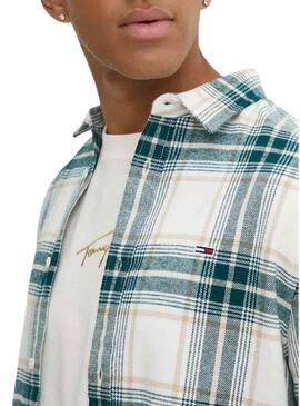 Camicia Tommy Jeans Flannel a quadri per uomo