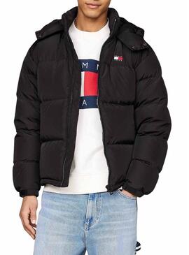 Piumino Tommy Jeans Alaska nero per uomo