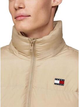 Piumino Tommy Jeans Alaska beige per uomo