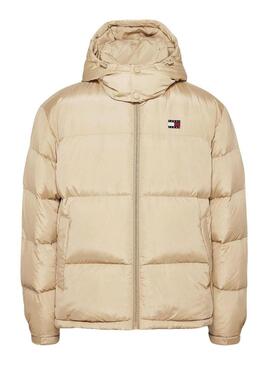 Piumino Tommy Jeans Alaska beige per uomo