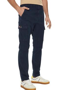 Pantaloni Tommy Jeans Austin cargo blu navy per uomo