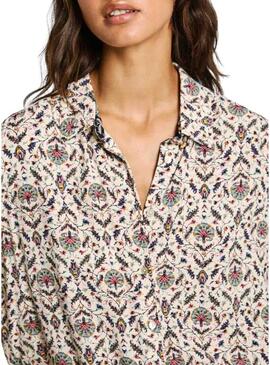 Camicia Pepe Jeans Passion beige per donna