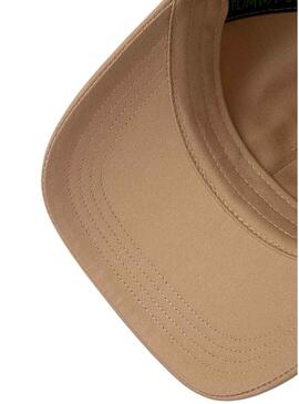 Cappello Tommy Jeans Heritage khaki per uomo