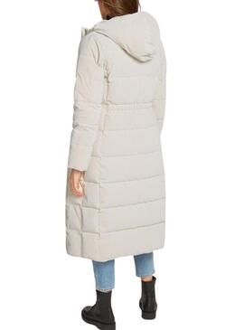 Cappotto Calvin Klein Jeans Soft Touch bianco da donna