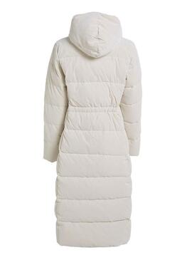 Cappotto Calvin Klein Jeans Soft Touch bianco da donna