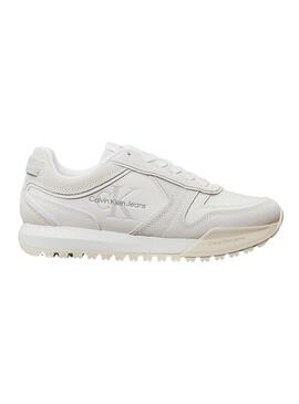 Sneakers Calvin Klein Jeans Toothy bianche per donna