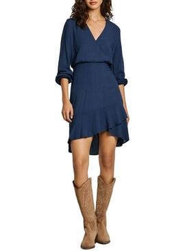 Vestito Pepe Jeans Kendall blu per donna