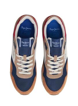 Scarpe Pepe Jeans London grade marrone per uomo