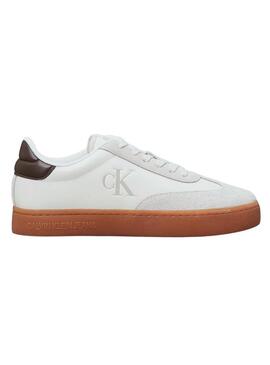 Sneakers Calvin Klein Jeans Classic bianche per uomo