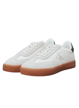 Sneakers Calvin Klein Jeans Classic bianche per uomo