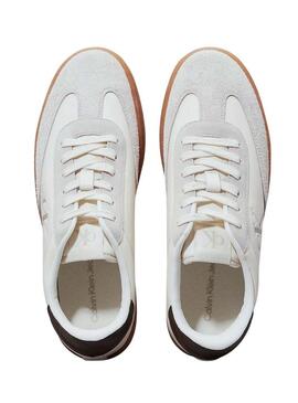 Sneakers Calvin Klein Jeans Classic bianche per uomo