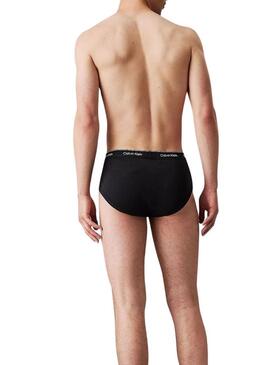 Pack Mutande Calvin Klein Jeans Slip Nero per uomo