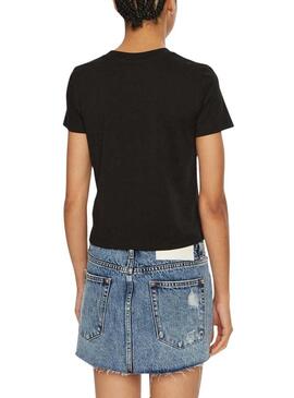 Maglietta Calvin Klein Jeans Baby tee nera per donna