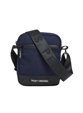 Borsa a Spalla Pepe Jeans Dustin Blu per uomo