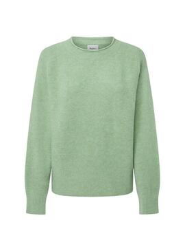 Maglione Pepe Jeans Irma Verde Menta per donna