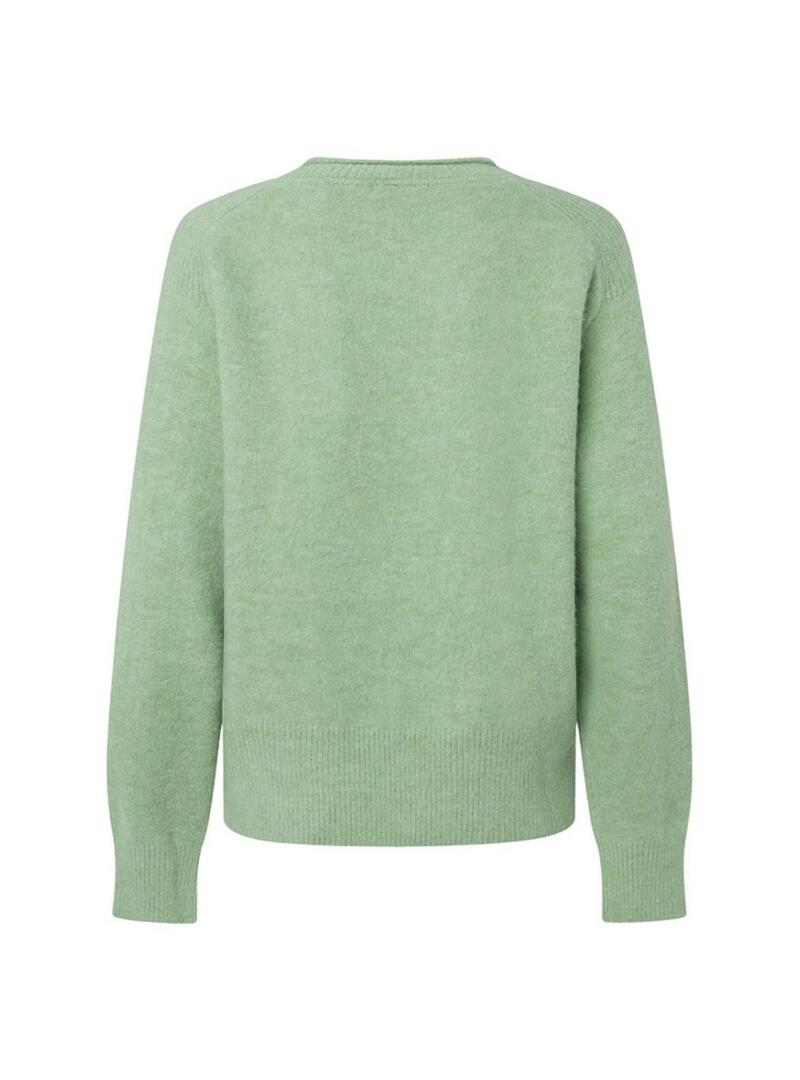 Maglione Pepe Jeans Irma Verde Menta per donna