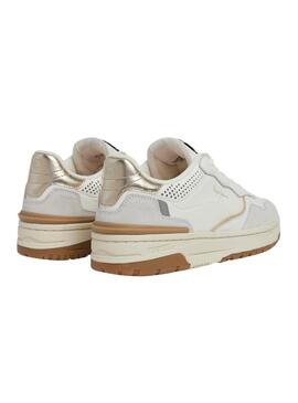 Sneakers Pepe Jeans Chester Bianco per donna