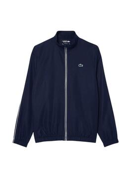 Tuta Lacoste monogramma blu scuro per uomo