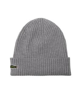 Cappello Lacoste Bonnet grigio per uomo