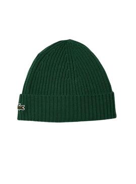 Cappello Lacoste Bonnet verde per uomo