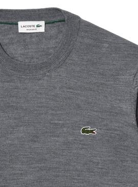 Maglia Lacoste grigia básico per uomo