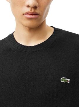 Maglia Lacoste Tricot nera per uomo