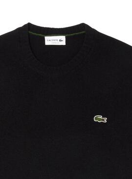 Maglia Lacoste Tricot nera per uomo