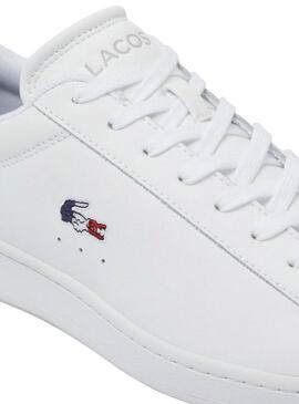 Sneakers Lacoste Carnaby France Bianca per uomo