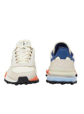 Sneakers Lacoste Elite Beige per uomo