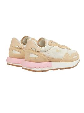 Sneakers Lacoste Partner Beige per donna