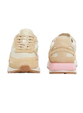 Sneakers Lacoste Partner Beige per donna