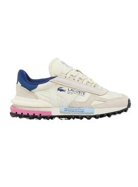 Sneakers Lacoste Elite Crema per donna