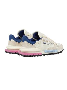 Sneakers Lacoste Elite Crema per donna