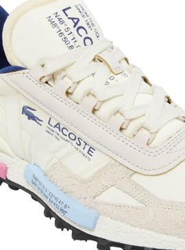 Sneakers Lacoste Elite Crema per donna