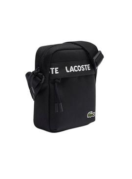 Borsa camera Lacoste Logo Nero per uomo