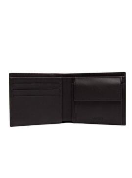 Portafoglio Lacoste Billfold Marrone per uomo